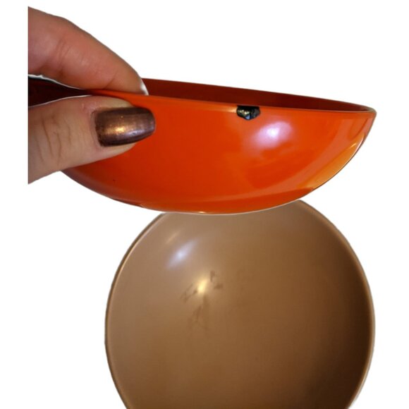 Vintage Melamine Dish Lot MCM Made in Canada Melmac Preta Sunrise Plates Bowls - Picture 6 of 13